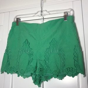 Chelsea & Violet Lace Detailed Shorts
